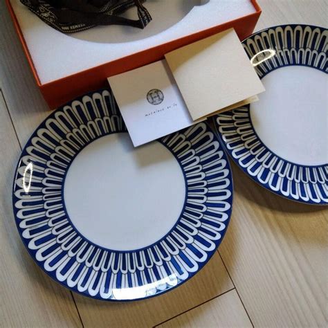 Hermès tableware Bleus d'Ailleurs .